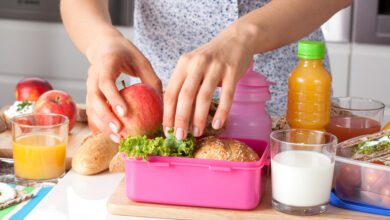 افكار لإعداد سندوتشات و وجبات صحية للمدارس