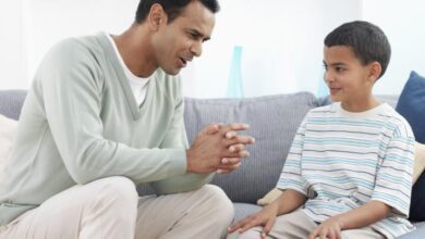 كيفية تاقلم الاب مع عالم الطفل