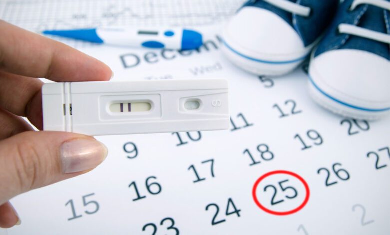 حساب مدة الحمل واهمية الفوليك اسيد