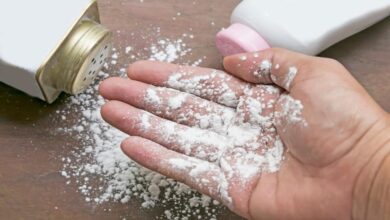 خطورة بودرة التلك علي الرضيع والمرأة