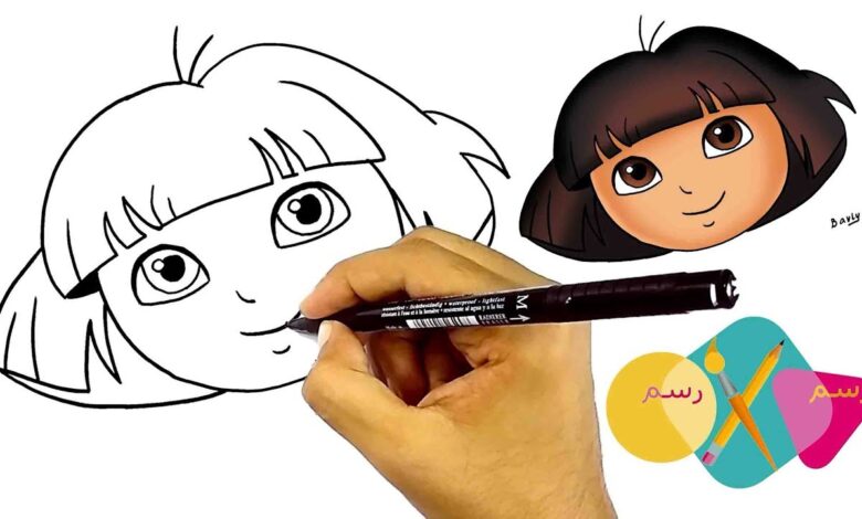 تعليم الطفل الرسم بخطوات سهلة ورسومات متنوعة