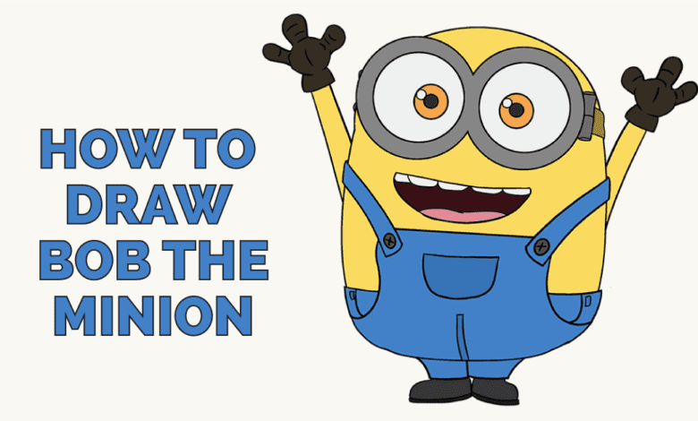 طريقة رسم منيون ( minions ) بالخطوات