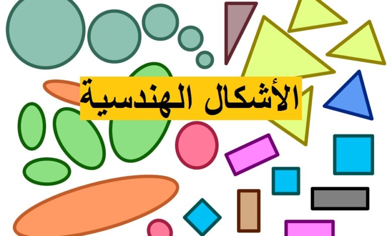 لكل معلمين إبتدائي إليكم فكرة لتعليم الاشكال الهندسية