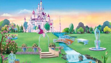 قصة تعليم الاطفال كيف يبني قصرا في الجنة