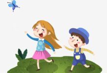 مطارده الفراشات قصه تعلم الطفل الثقه بالنفس