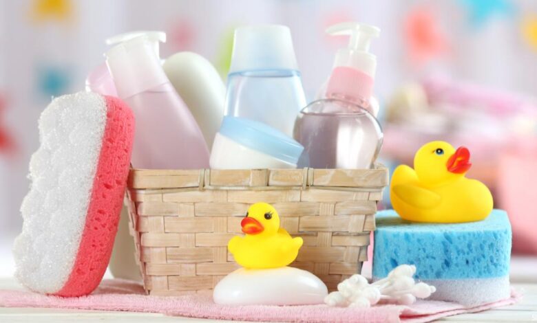 استخدام منتجات الاطفال