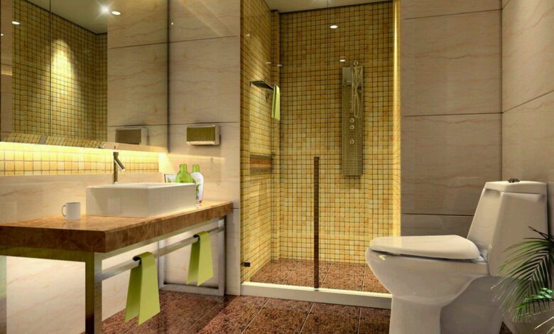 اخطاء في تصميم الحمام