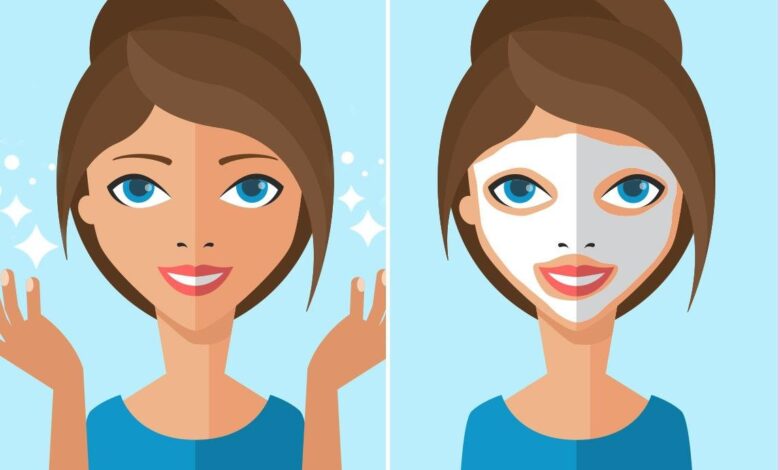 ماسكات لنضارة البشرة