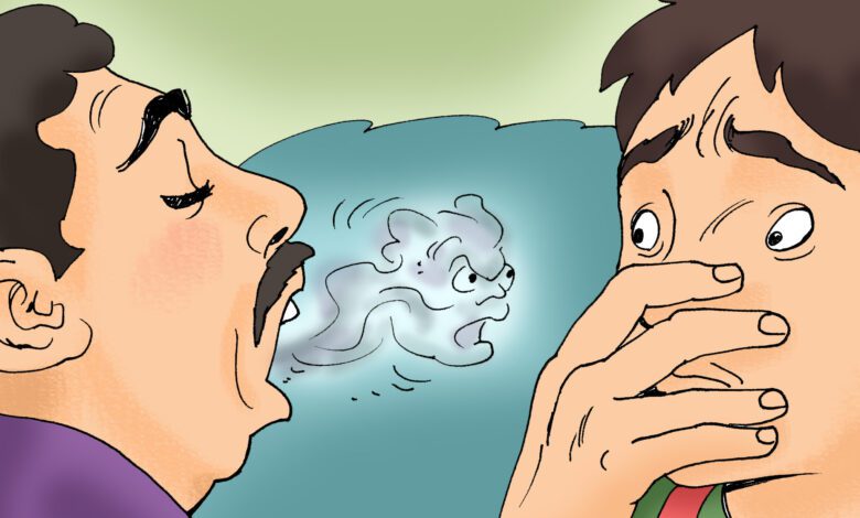 اسباب رائحة الفم الكريهة