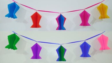 زينة رمضان من الورق