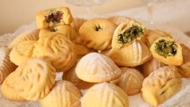 طريقة عمل معمول بالسميد