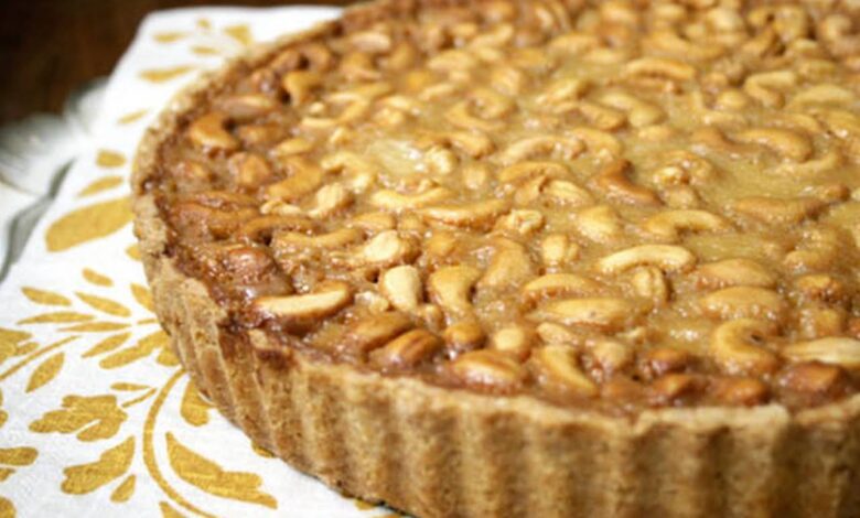 طريقة عمل تارت الكراميل بالكاجو