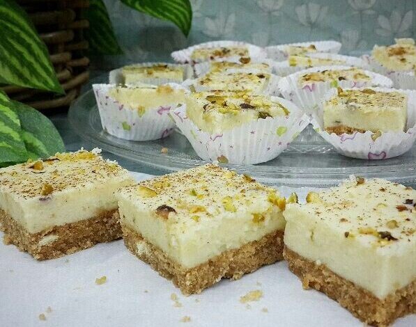 طريقة عمل حلوى اللبنية بالصور