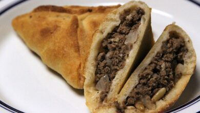 طريقة عمل فطائر الكباب للشيف نجلاء الشرشابي