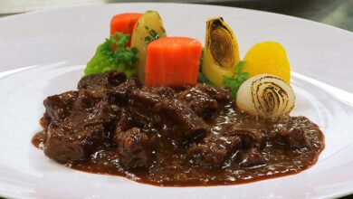 طريقة عمل كباب الحلة وارز بالخلطة