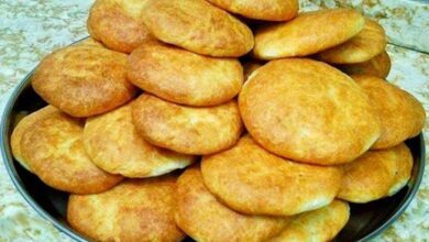 طريقة عمل القرص بالقشطة