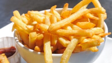 طريقة عمل بطاطس بوم فريت