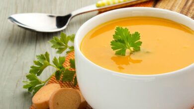 طريقة عمل شوربة العدس بالشعرية