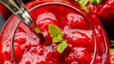 طريقة عمل صوص الفراولة