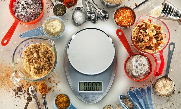 ادوات القياس في المطبخ