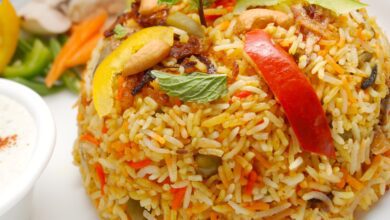 طريقة عمل البرياني بالدجاج