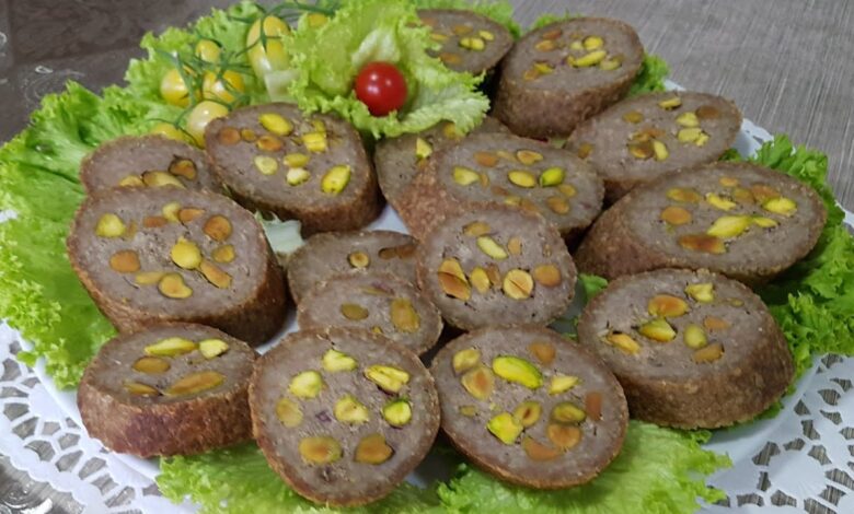 طريقة عمل الكبة المشوية